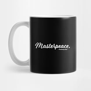 Masterpeace. - White Ink Mug